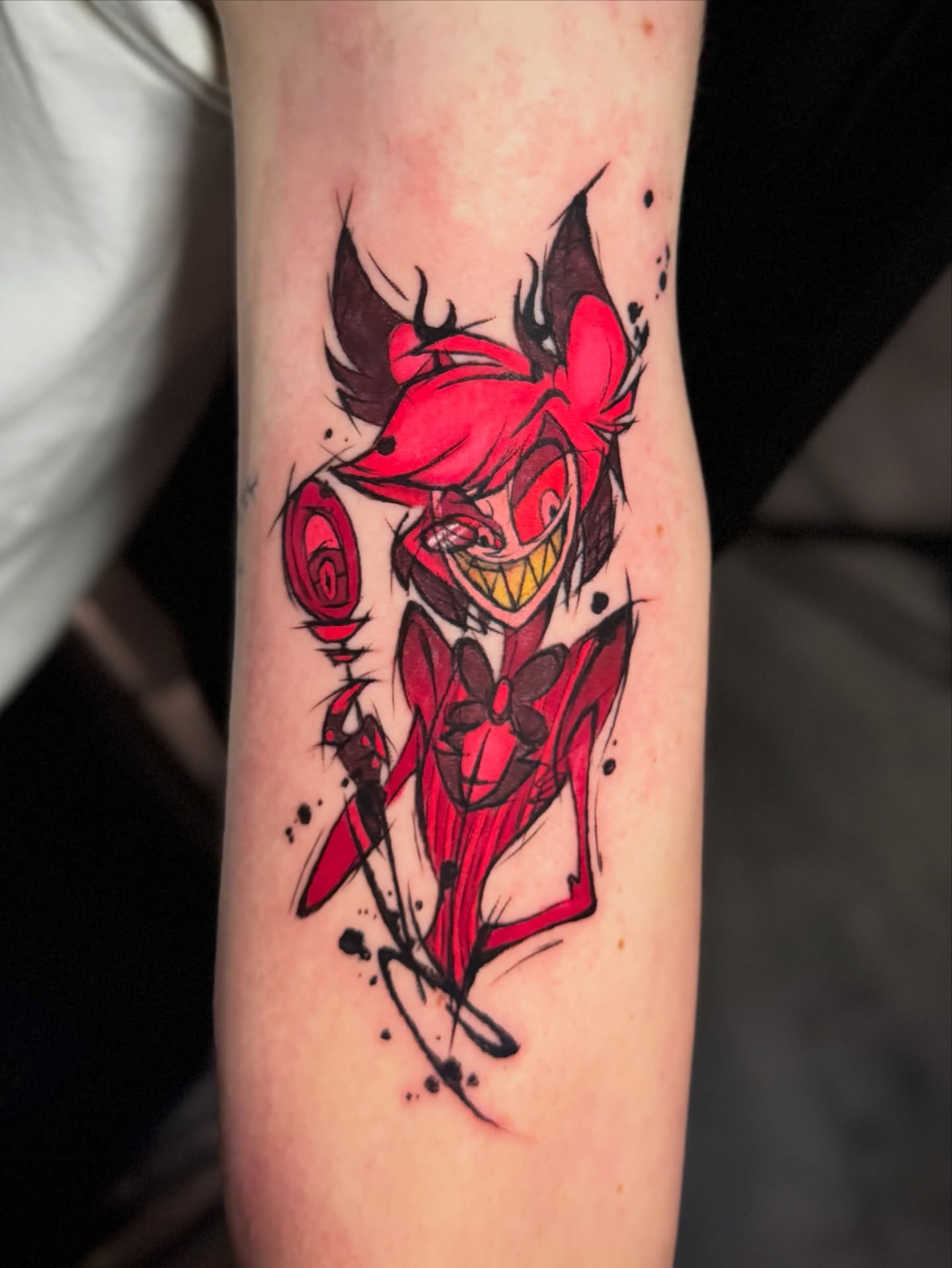 Tatuaż kolorowy — Alastor